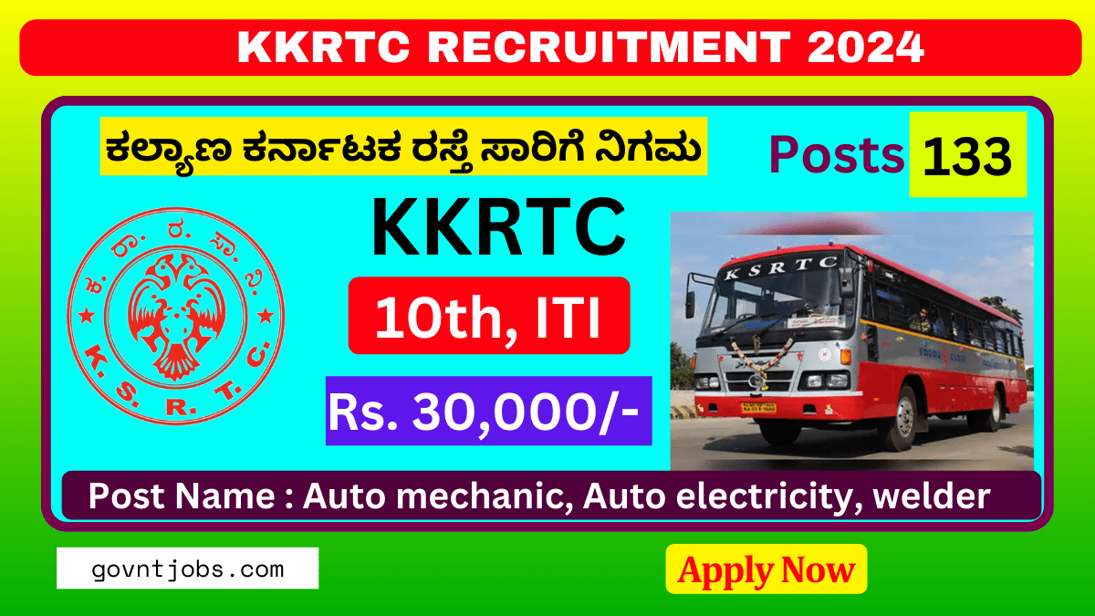 Kkrtc Recruitment Apply Online Kkrtc Jobs Karnataka Gov In For