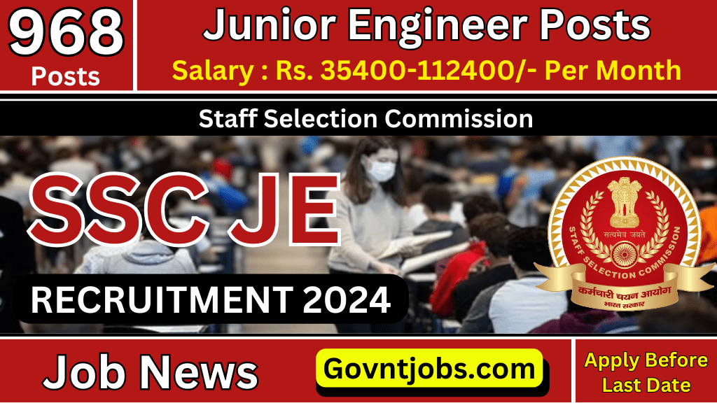 Ssc Je Recruitment Vacancies Apply Online For Junior