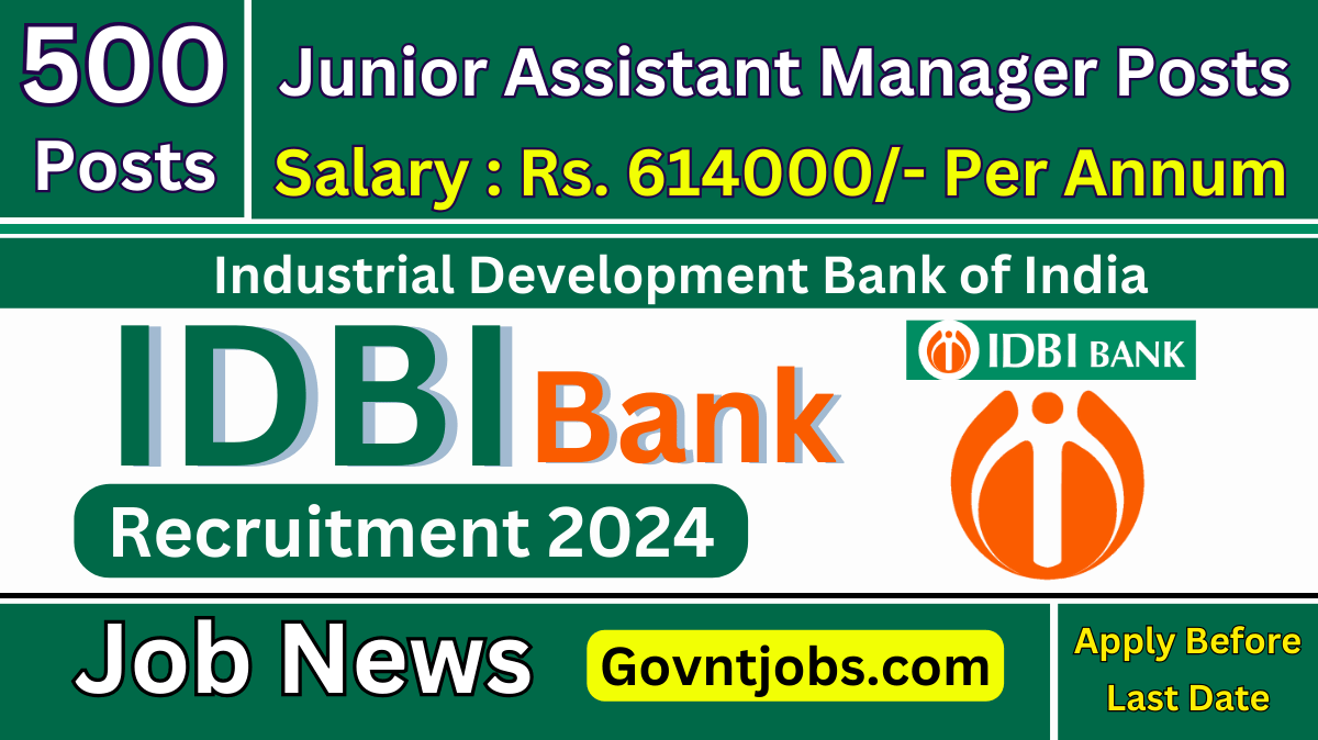 Idbi Bank Jam Recruitment Vacancies Apply Online For Junior