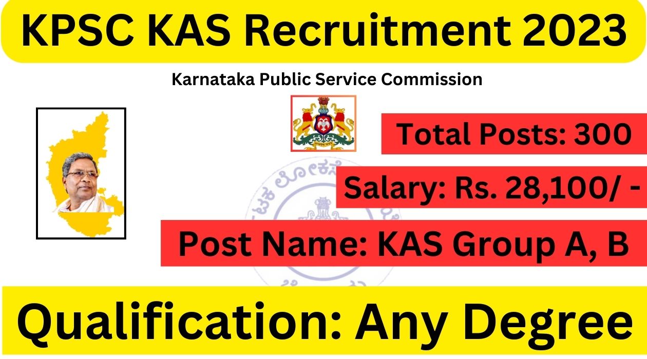 KPSC KAS Recruitment 2023 | Download Notification, Check, Age Limits ...