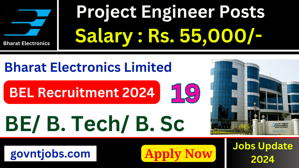 Bel Recruitment 2024 Apply For 12 Project Engineer Posts Check Qualification Salary Age Limit 