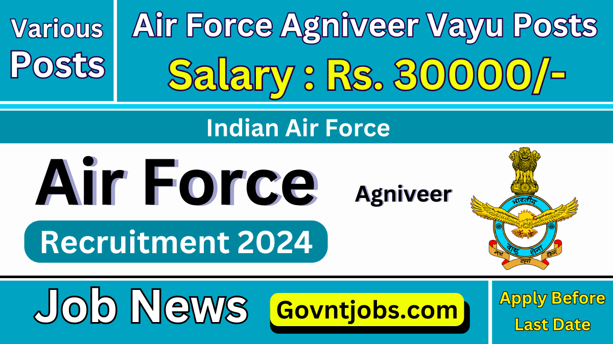 Air Force Agniveer Sports Quota Recruitment Notification And Apply