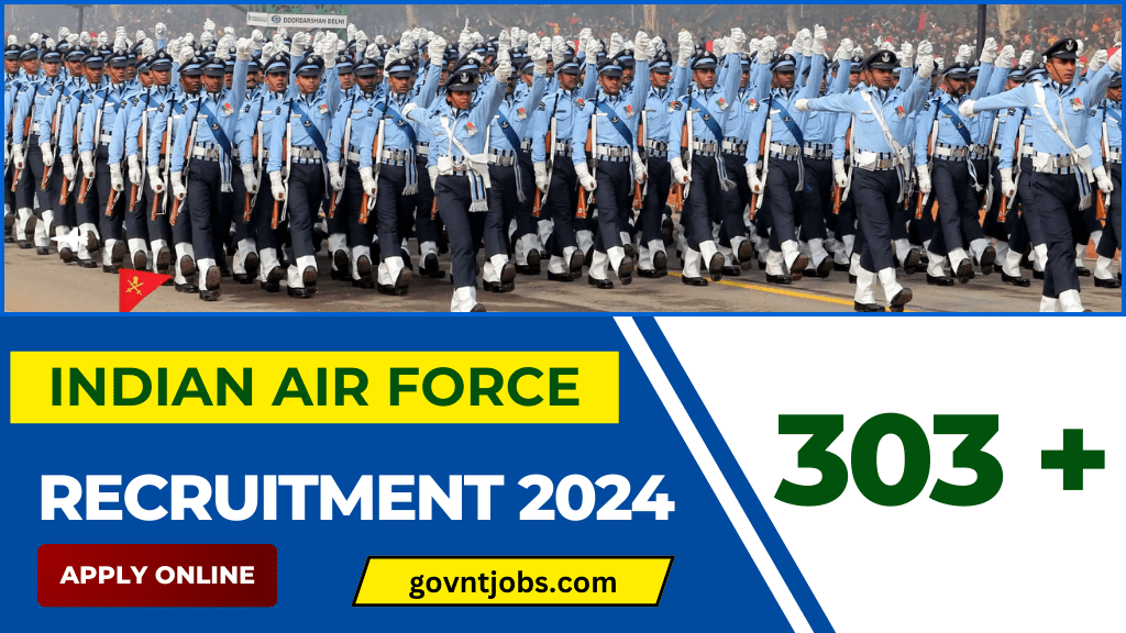 Air Force Recruitment 2024 ; 300+ AFCAT 2 2024 Notification, Exam