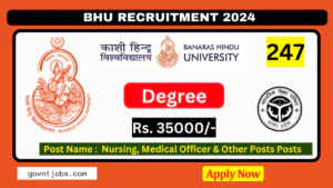 BHU Recruitment 2024