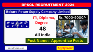 BPSCL Apprentice Recruitment 2024