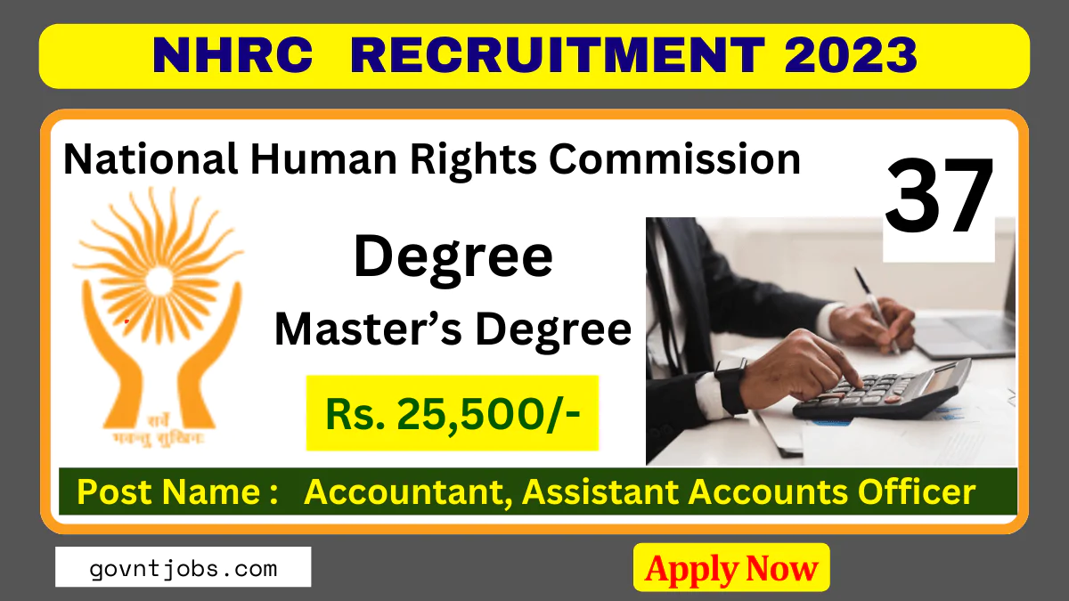 NHRC Recruitment 2024
