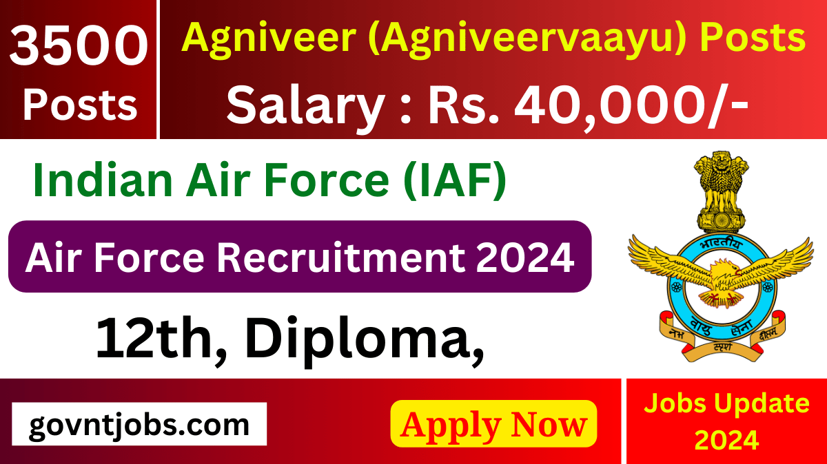 Air Force Agniveer Recruitment 2024