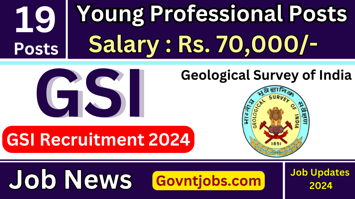 GSI Recruitment 2024 Apply Online For 19 Young Professional Posts ...