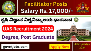 UAS Dharwad Recruitment 2024