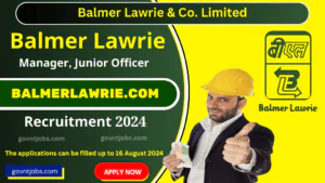 Balmer Lawrie Recruitment 2024